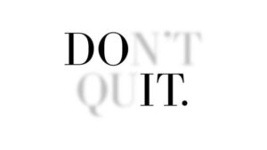 don't quit: supplemental essays and the college application process